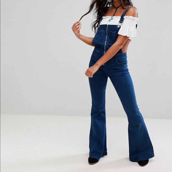 dungaree flares